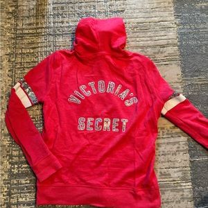VS Sequin Zip-Up Hoodie